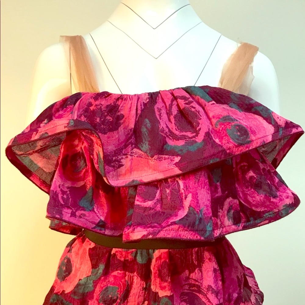 Lanvin & H&M ruffle dress